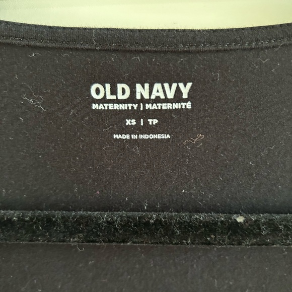 Old Navy black maternity top. XS - Picture 2 of 2